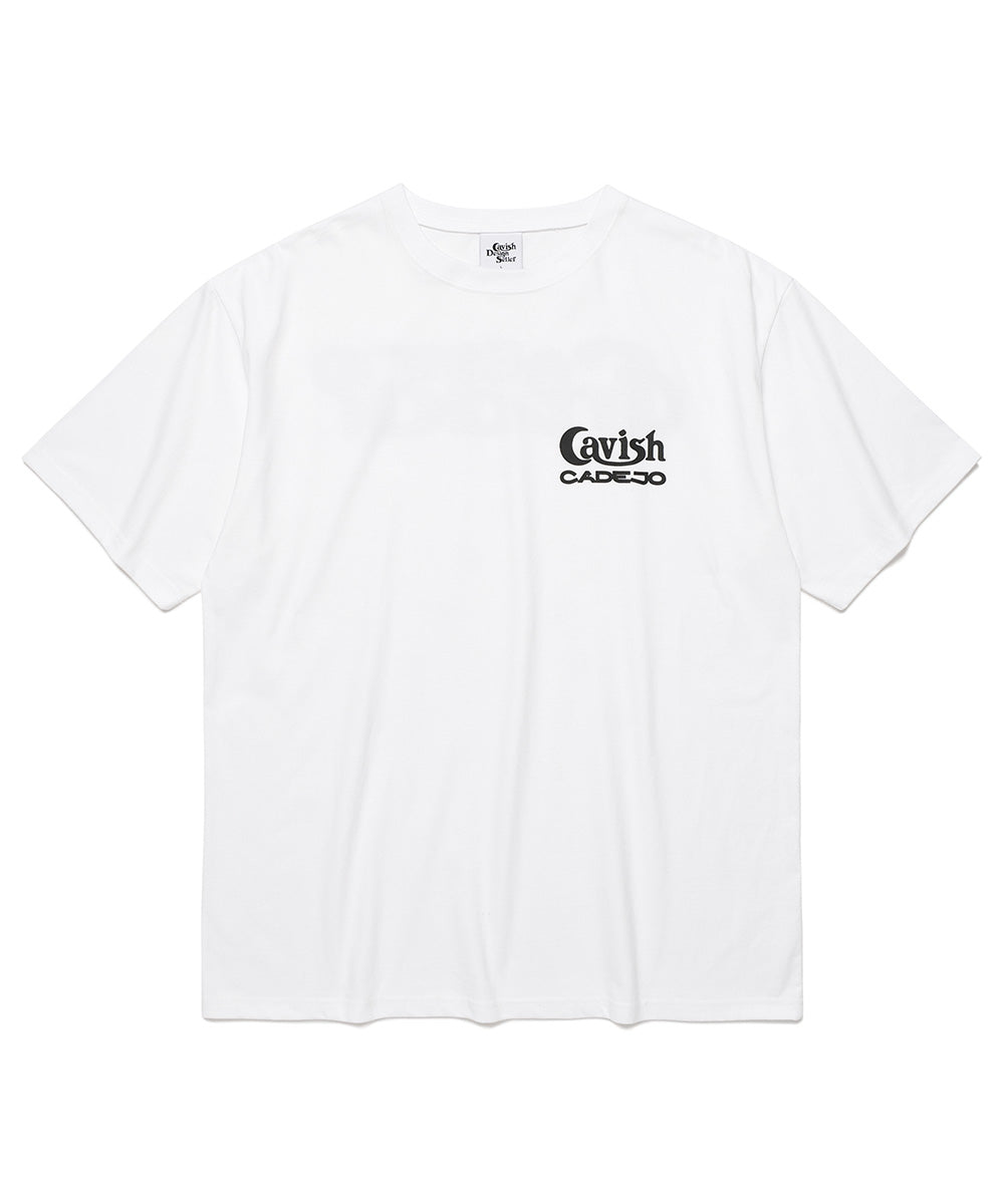 Cavish CAVISH X CADEJO FREEDROP SHORT SLEEVE TEE [WHITE]