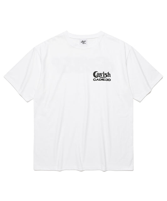 Cavish CAVISH X CADEJO FREEDROP SHORT SLEEVE TEE [WHITE]