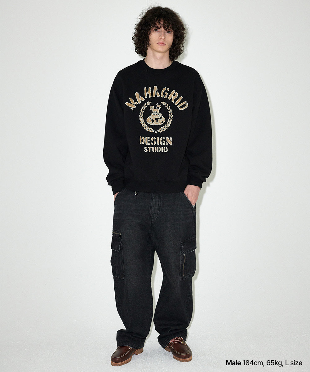 Mahagrid VINTAGE COLLEGE SWEATSHIRT