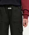 Marithé François Girbaud KIDS CARGO COTTON PANTS