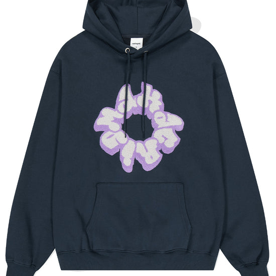 Mahagrid Throw Up Hoodie [Navy]