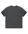 Cavish Striped Twin Star Ringer Short Sleeve Tee