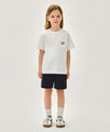 Marithé François Girbaud [6/16 Pre-Order] Kids Doodle Classic Logo Pocket Point Tee White