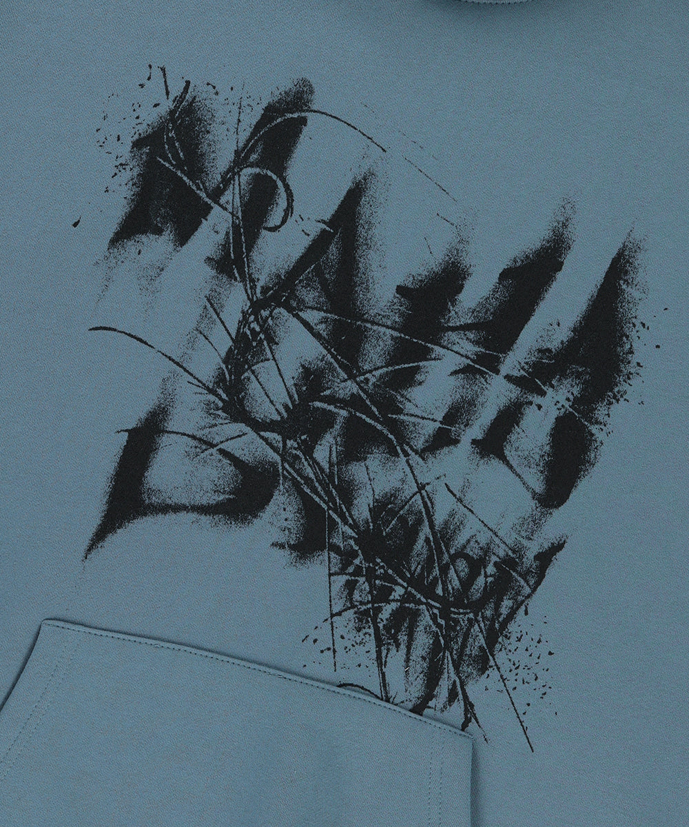 Mahagrid Ink Distortion Hoodie