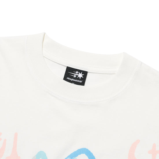 Nice Ghost Club Watercolor Dolls Big Big Tee White
