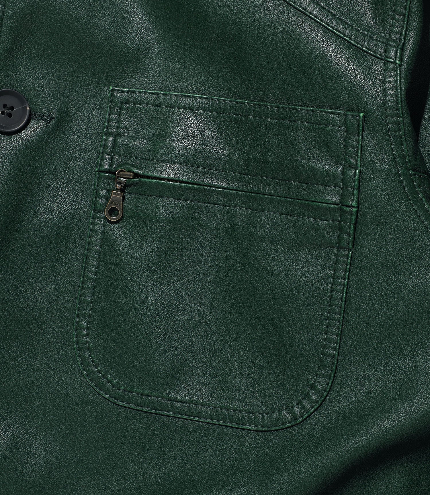 Nice Ghost Club PU Leather Work Car Coat
