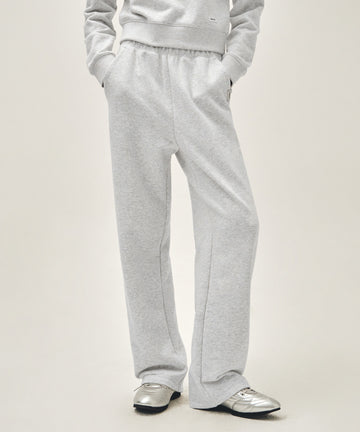 Marithé François Girbaud W BASIC FOLD-OVER SWEAT PANTS