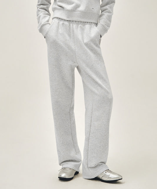 Marithé François Girbaud W BASIC FOLD-OVER SWEAT PANTS