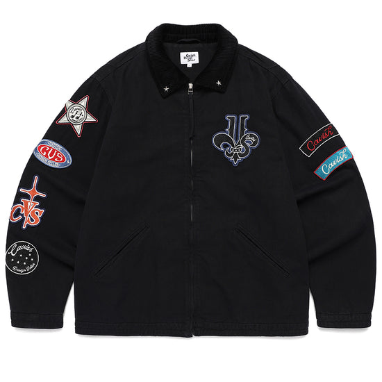 Cavish Washed Patchwork Jacket