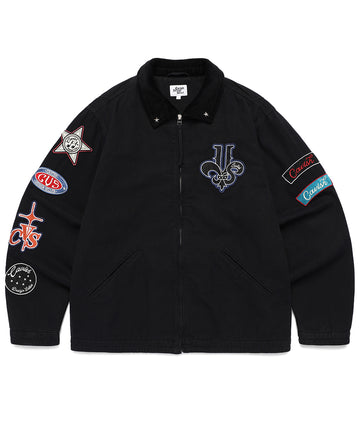 Cavish Washed Patchwork Jacket