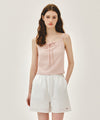 Marithé François Girbaud W CRINKLE SLEEVELESS + CARDIGAN SET