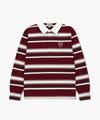 Marithé François Girbaud STRIPE COLLAR LONG SLEEVE