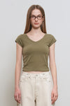 General Idea WOMAN Daily Short Sleeve V-Neck T-Shirt