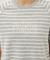 Marithé François Girbaud W VINTAGE CLASSIC LOGO HALF SWEATSHIRT melange gray