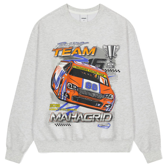 Mahagrid W.C.S Racing Team Sweatshirt [Light Grey]