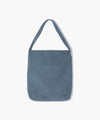 Marithé François Girbaud CLASSIC LOGO CORDUROY SHOULDER BAG ash blue