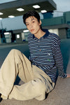 ADLV Stripe Paint Long Sleeve T-Shirt