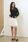 General Idea WOMAN Satin Layered Skirt