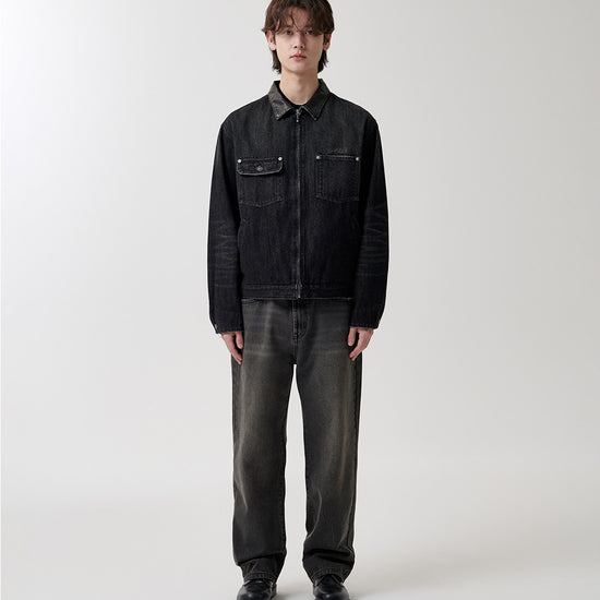Mahagrid Dungaree Denim Jacket