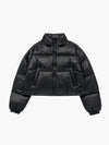 ADLV Woman Basic Logo Oversize Short Crop Duck Down Jacket