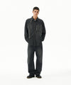 Mahagrid Star Raw Cut Denim Shirt