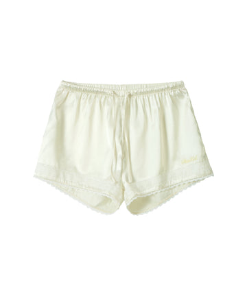 Bitter Cells Coastal Satin Shorts - Lime