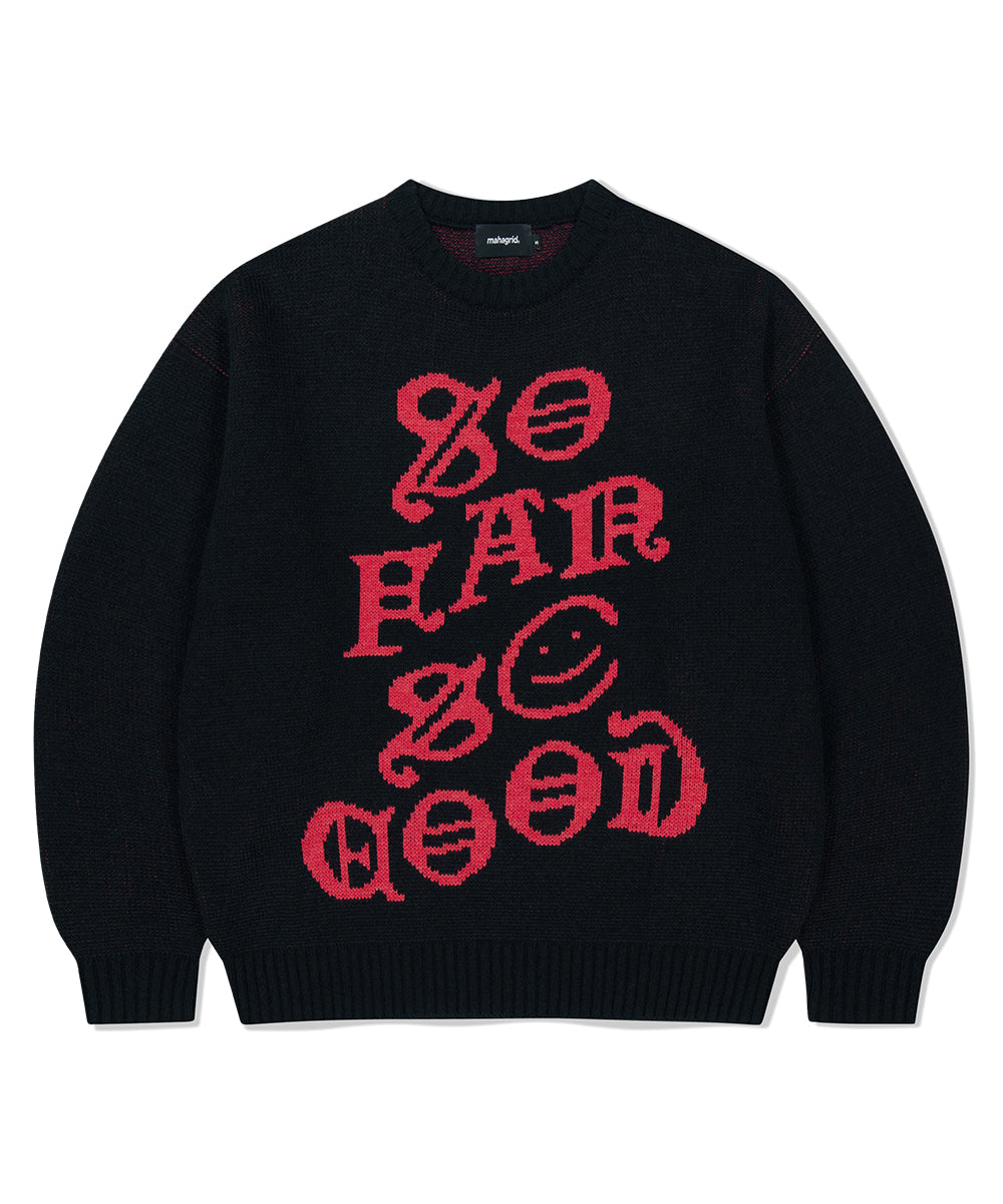 Mahagrid So Far So Good Knit Sweater