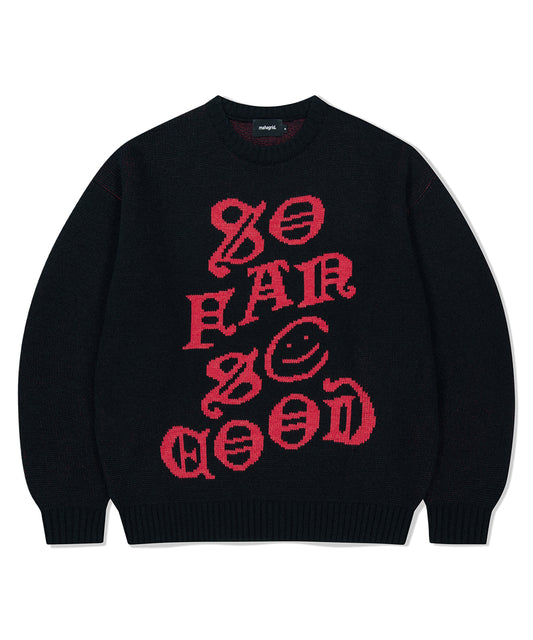 Mahagrid So Far So Good Knit Sweater