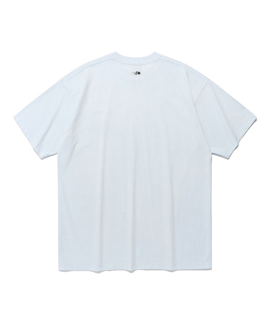 Nice Ghost Club Bunny Bear Spray Art Big Big Tee