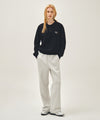 Marithé François Girbaud SMALL CLASSIC LOGO COLLAR KNIT
