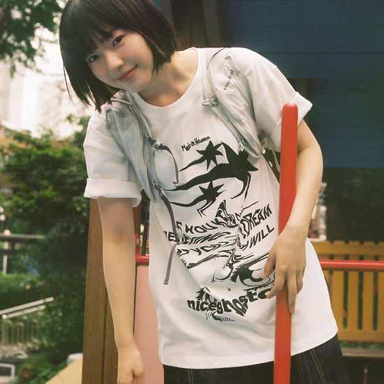 Nice Ghost Club Tornado Logo Tee