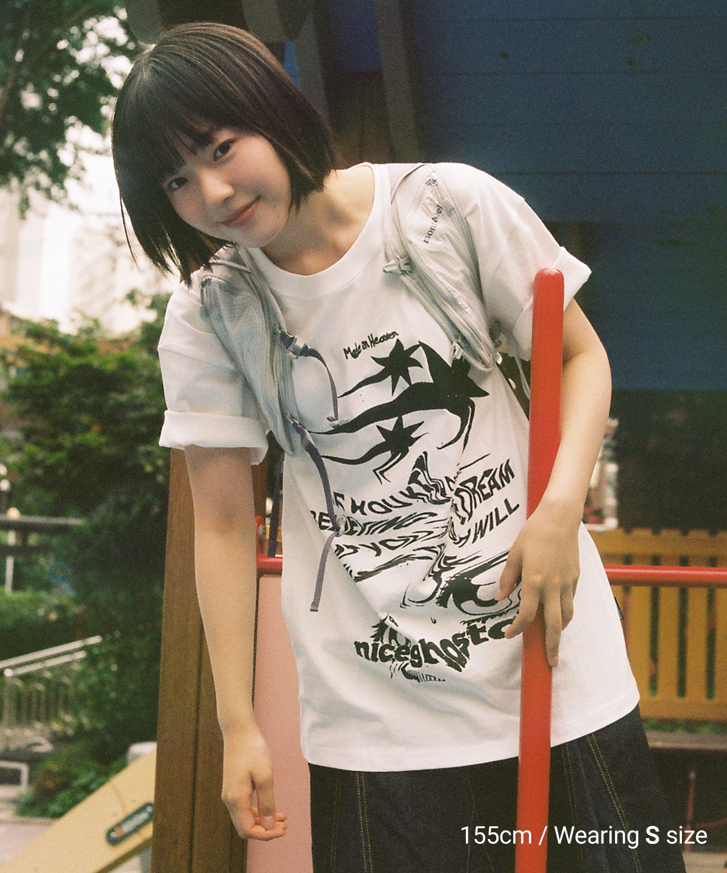 Nice Ghost Club Tornado Logo Tee