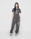 ADLV Woman Football AC Bear Pigment Short Sleeve T-Shirt