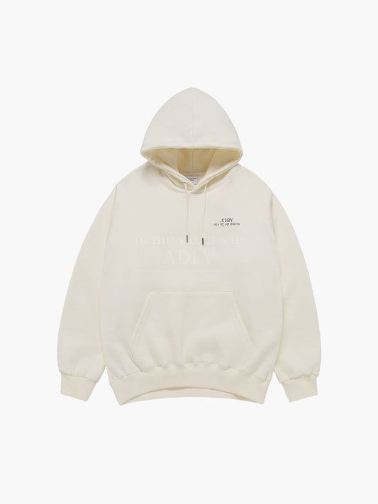 ADLV Upside Down Logo Napping Zurry Hoodie