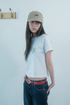 Nice Ghost Club Stardust 3-Star Crop Tee