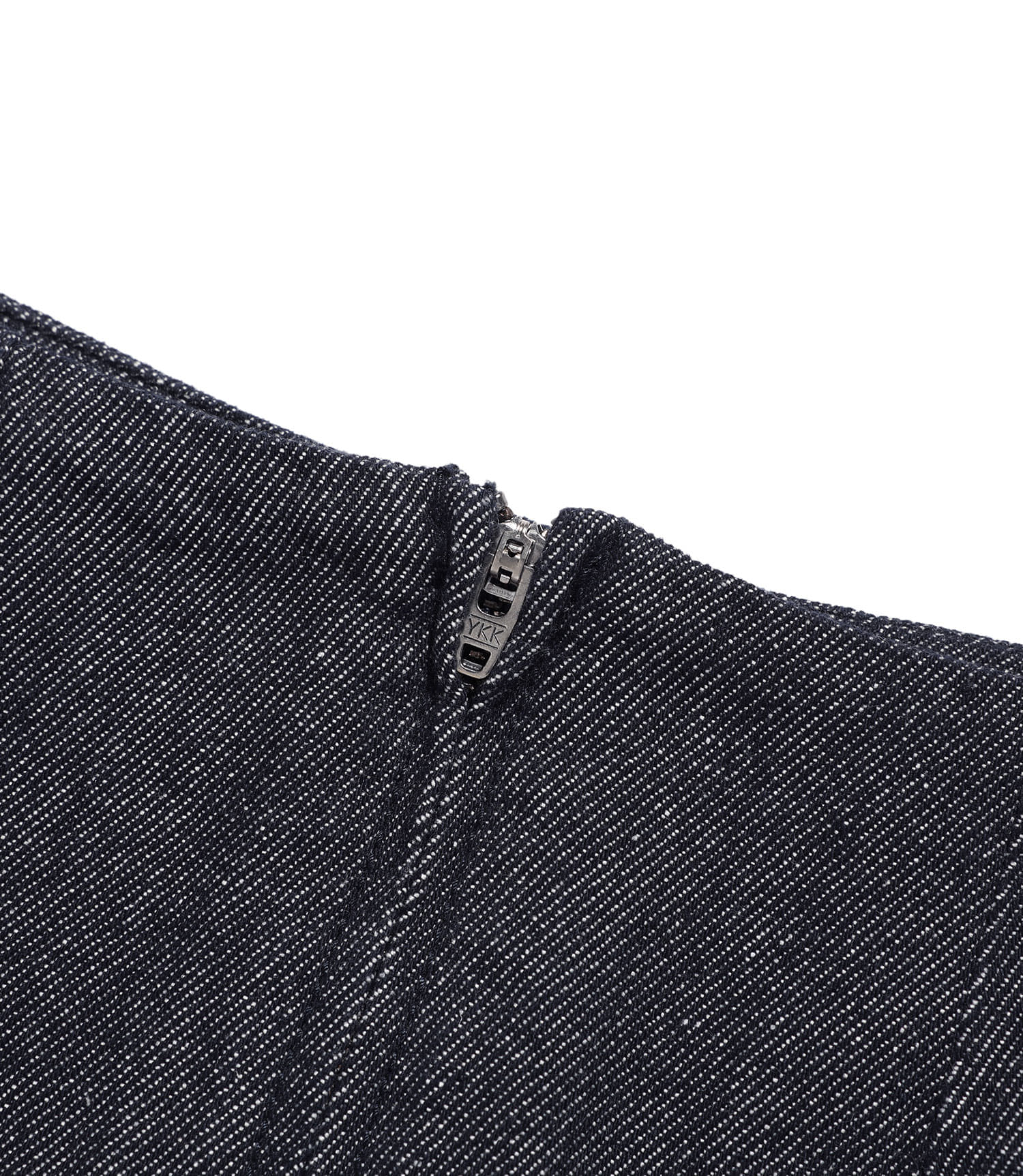 Nice Ghost Club Lowrise Shirring Denim Skirt