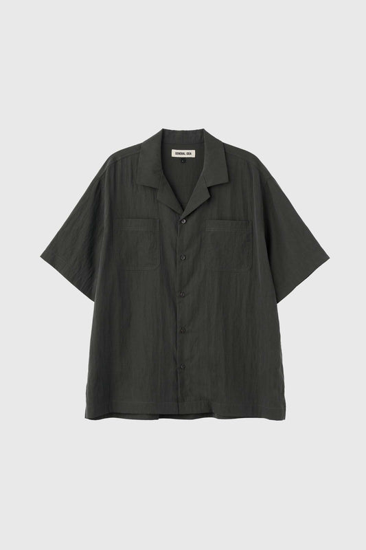 General Idea MAN Open Collar Half Shirt