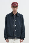 General Idea UNISEX Fleece Lined Coach Jacket [NAVY]