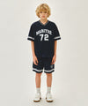 Marithé François Girbaud Kids V Neck Nylon Woven Tee