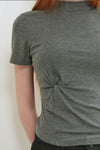 General Idea WOMAN Acetate Twisted Short Sleeve T-Shirt