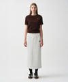Marithé François Girbaud W CLASSIC LOGO SWEAT SKIRT