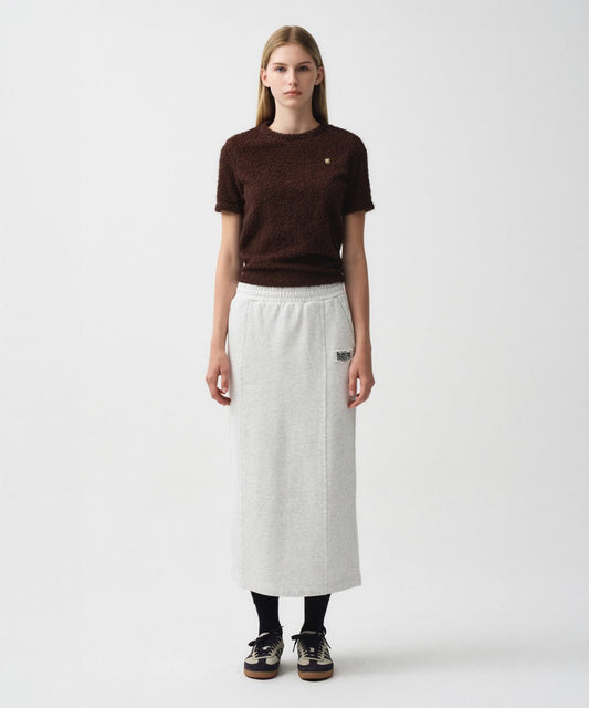 Marithé François Girbaud W CLASSIC LOGO SWEAT SKIRT