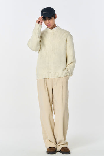 General Idea UNISEX Handmade Knit Pullover