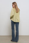 General Idea WOMAN Summer Loose Fit Raglan Pintuck Blouse