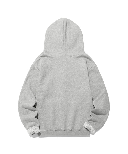 Nice Ghost Club Soul Pussy Cat Ghost Soul Girl Cat Hoodie Zip Up Grey