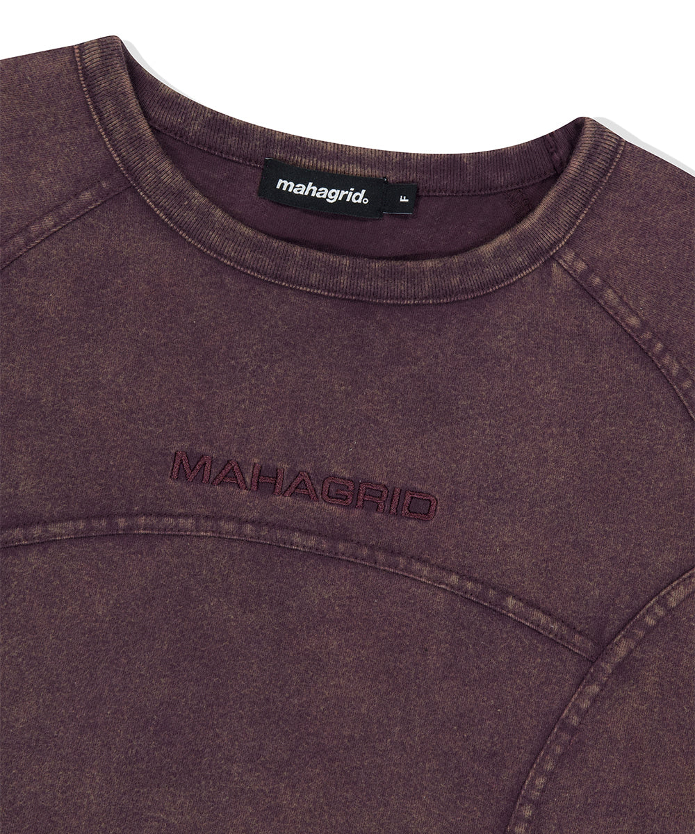 Mahagrid Washed Curved Tee