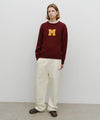 Marithé François Girbaud M Applique Knit Pullover