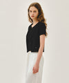 Marithé François Girbaud W CRINKLE SLEEVELESS + CARDIGAN SET