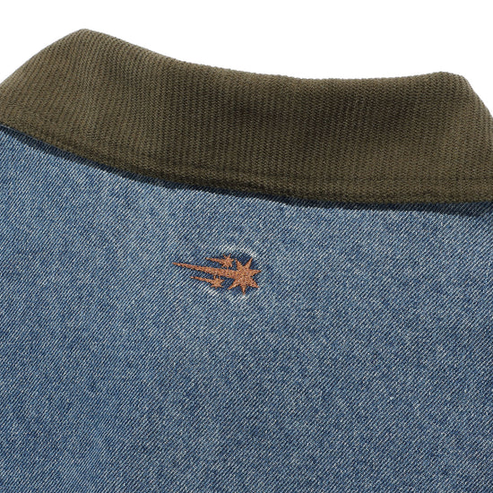 Nice Ghost Club Denim Work Car Coat