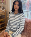 Bitter Cells Lolly Stripe Collar Knit